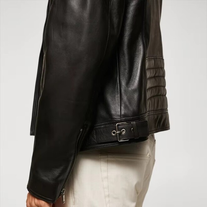 Mens High Quality Street Wear Leather Jacket
