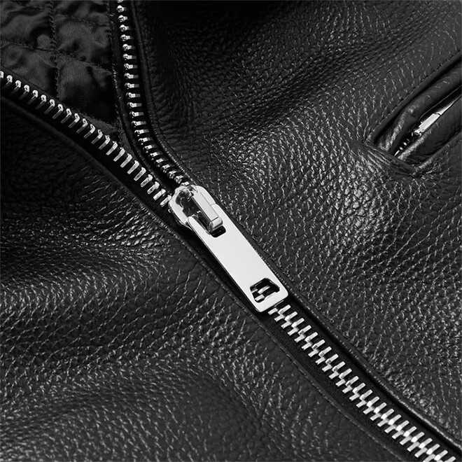 High Quality Autumn Outdoor Mens Leather Jacket