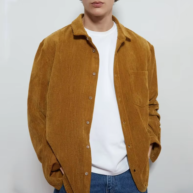 Wholesale 2 Pcs of Mens Corduroy Jackets for Autumn