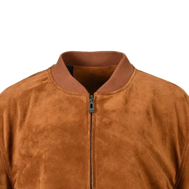 High Quality Genuine Suede Leather Jacket
