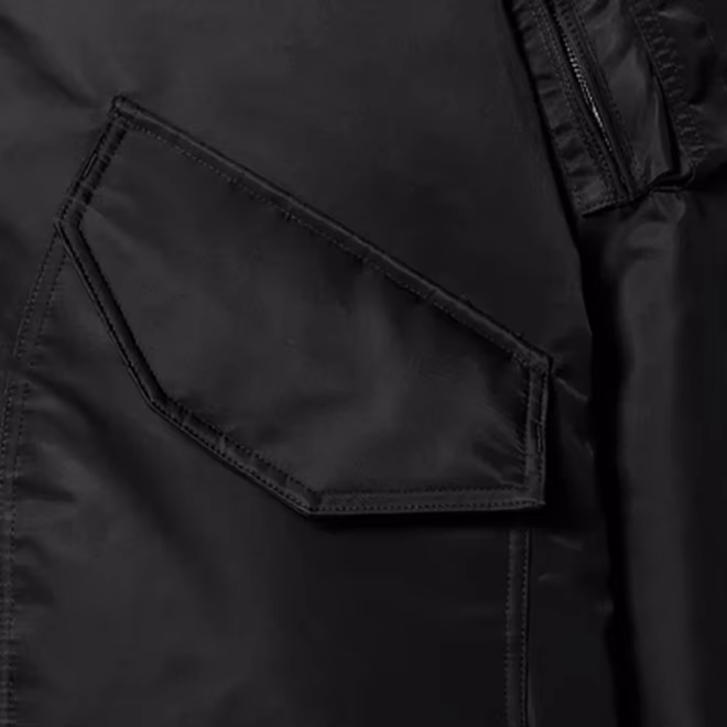 Mens Zipper Warm Autumn Polyester Jacket