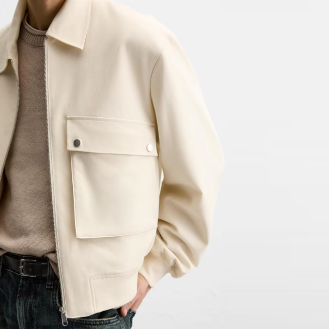 Windproof Warm Loose Fit Retro Streetwear Style Jacket