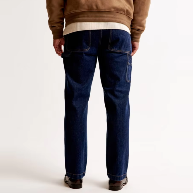 Vintage Cotton Casual Cozy Fashionable High Quality Jeans for Men