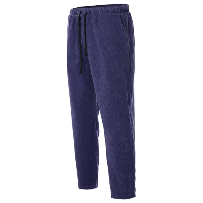 Wholesale 3 Prs of Mens Casual Straight Nine Point Corduroy Pants