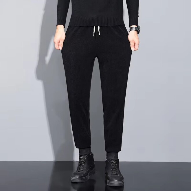 Autumn High Quality Korean Casual Fashionable Corduroy Pants