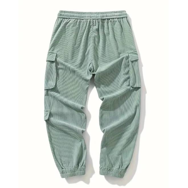 Autumn Warm Thickened Corduroy Mens Trousers