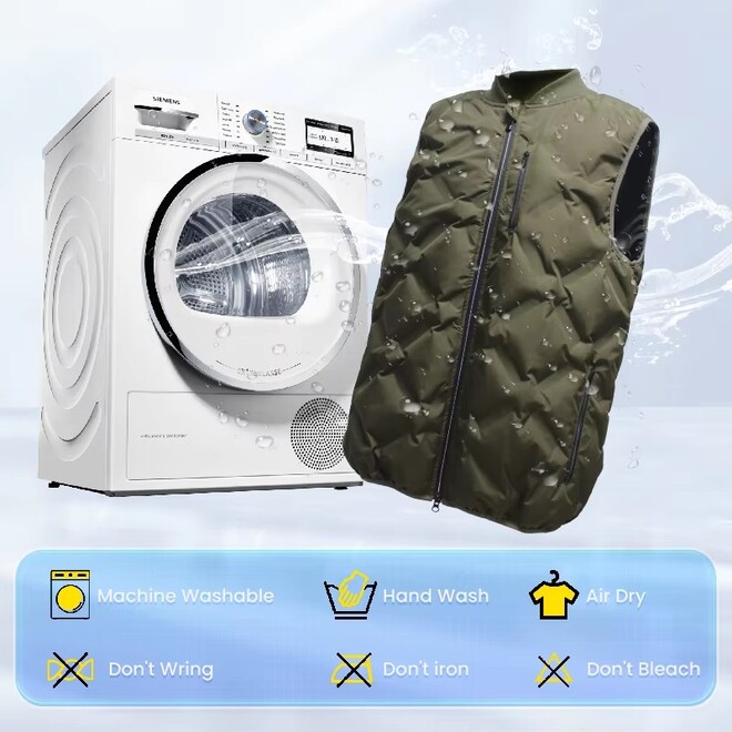 Intelligent Charging Controller USB Thermal Electric Vest