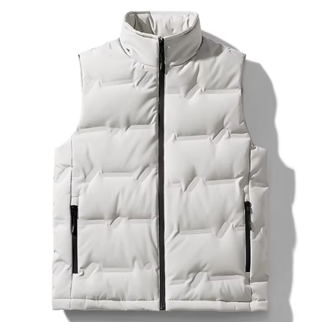 Wholesale 3 Pcs of High End Stand up Collar Down Vest